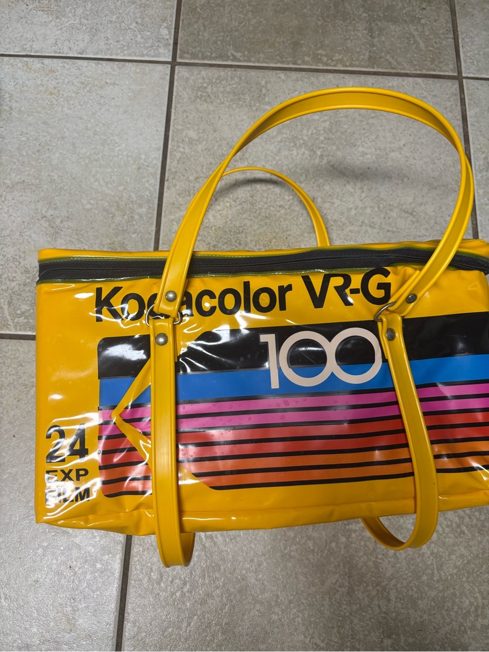 Kodacolor Yellow Graphic cooler  Tote bag 
Olympics edition
